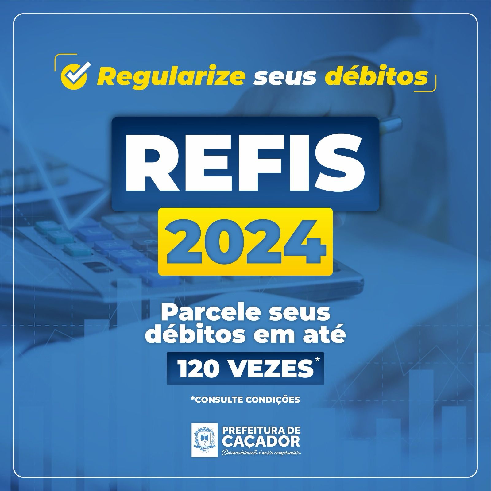 REFIS 2024 Tenha até 95 de desconto ou parcele sua dívida em até 120